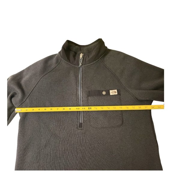 Mens The North Face Sweater Fleece Jacket Gordon Lyons 1/4 Zip Pullover Sz Med - Picture 8 of 9